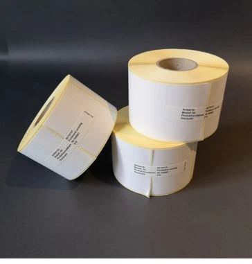 Servicelabel plastifiziert ohne Farbband